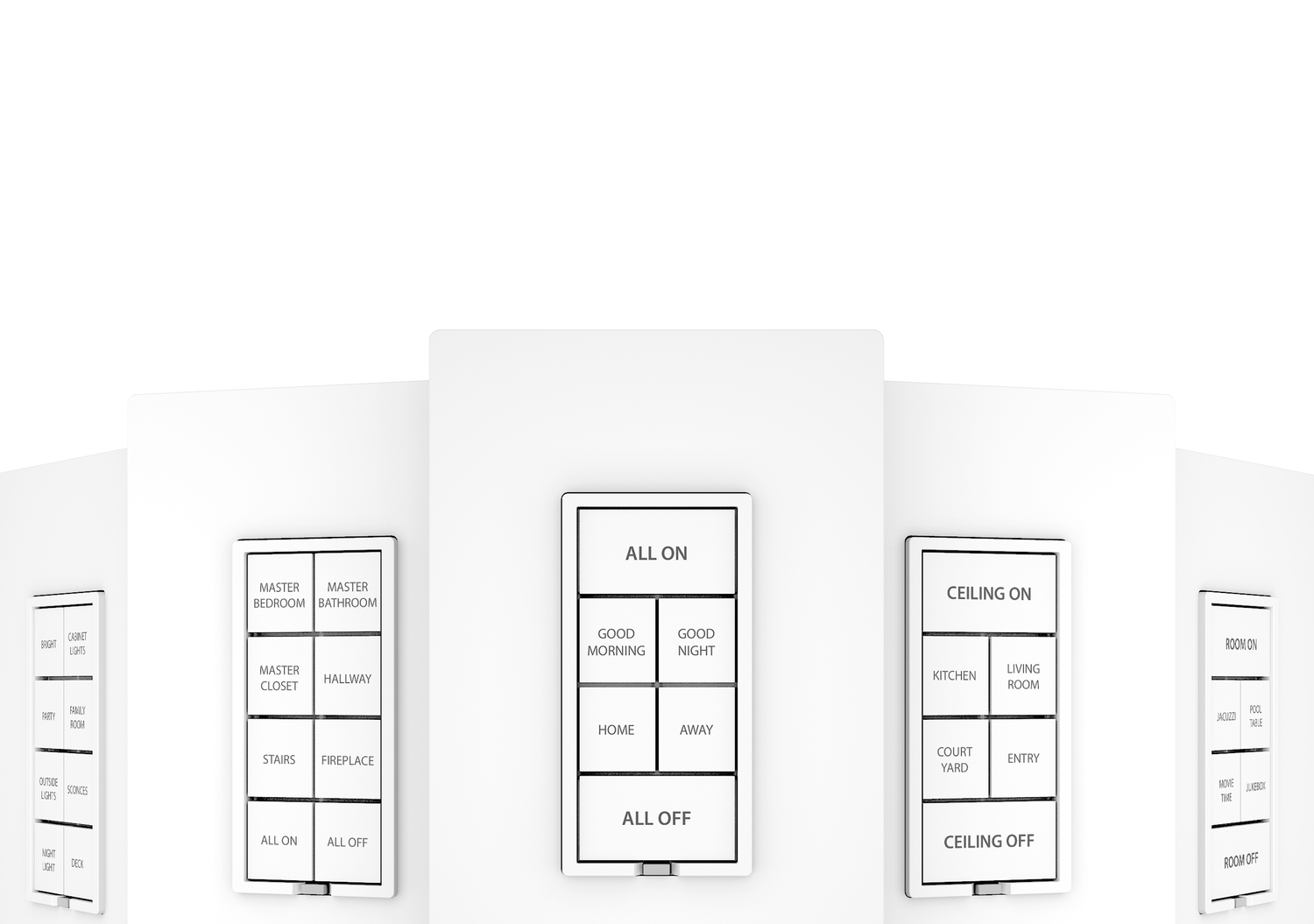 An Insteon Wall Keypad is a unique blend of wall switch and multi-button remote control. When you replace your existing wall switch with an Insteon Keypad, you keep control of your light fixture while simultaneously adding remote control of other Insteon devices.